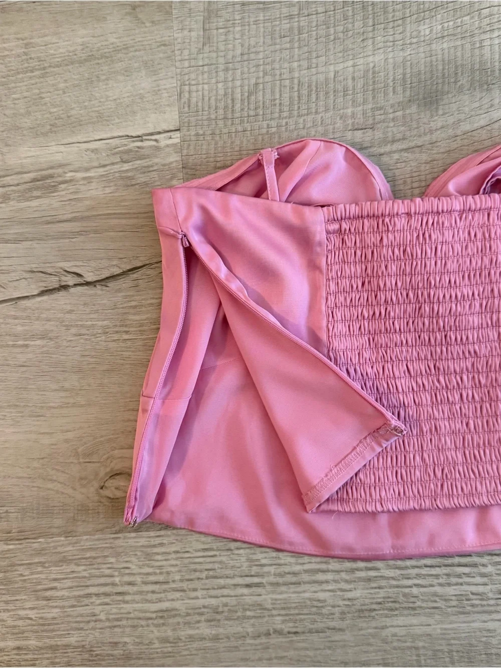 Abercrombie & Fitch Pink Removable Strap Blouse
